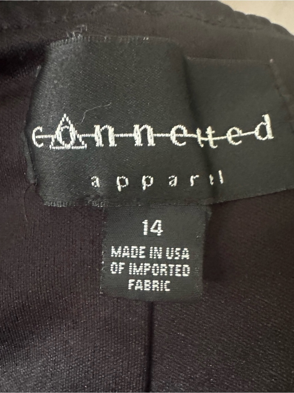 Connected Apparel Sleeveless Ruffle Dress – Women’s Size 12 – Great Condition - Picture 8 of 8